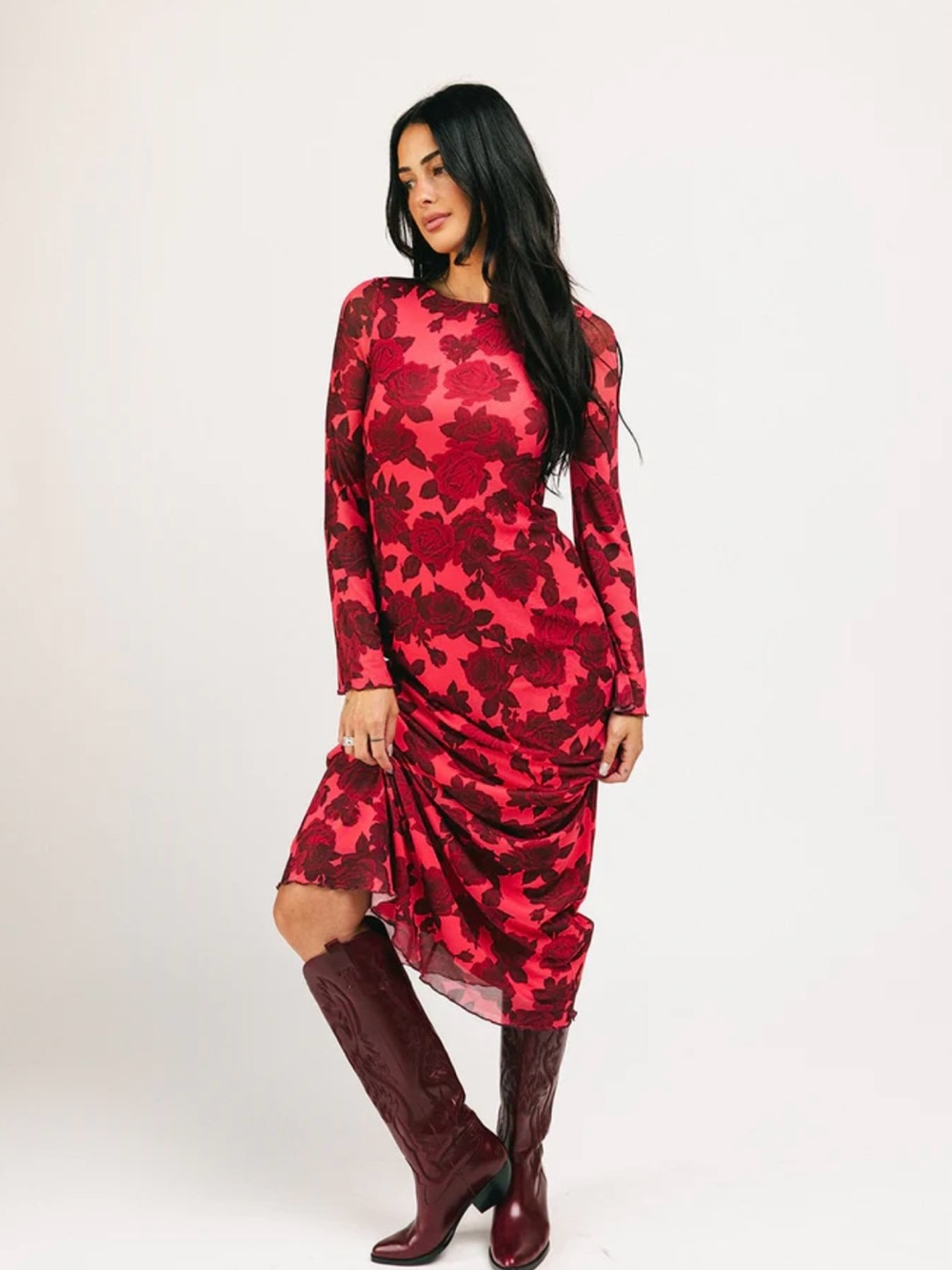 BE RIGHT THERE MESH DRESS - ZOCO - Picture 2 of 16